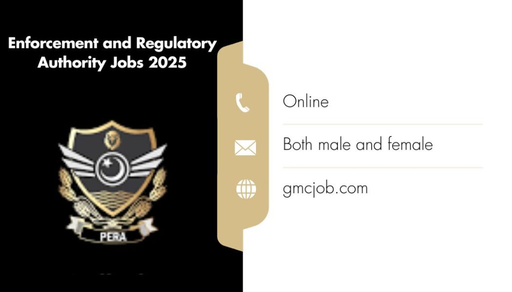 Enforcement and Regulatory Authority Jobs 2025