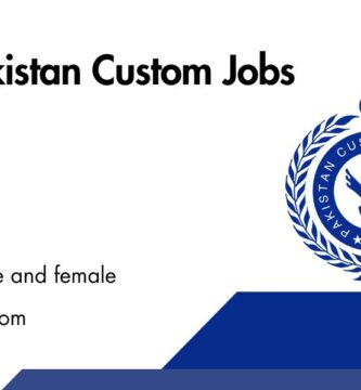 FBR Pakistan Custom Jobs 2025