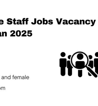 Multiple Staff Jobs Vacancy in Pakistan 2025
