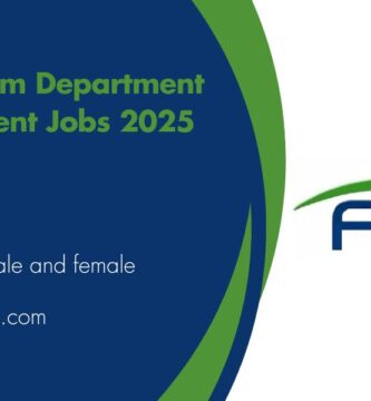 FBR Custom Department Government Jobs 2025