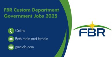 FBR Custom Department Government Jobs 2025