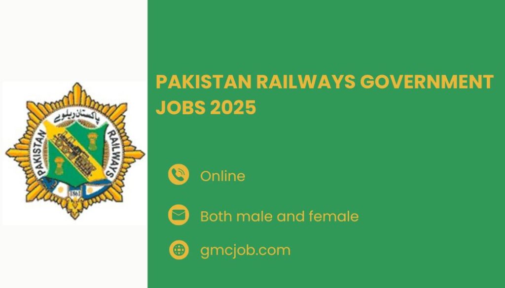 Pakistan Railways Government Jobs 2025